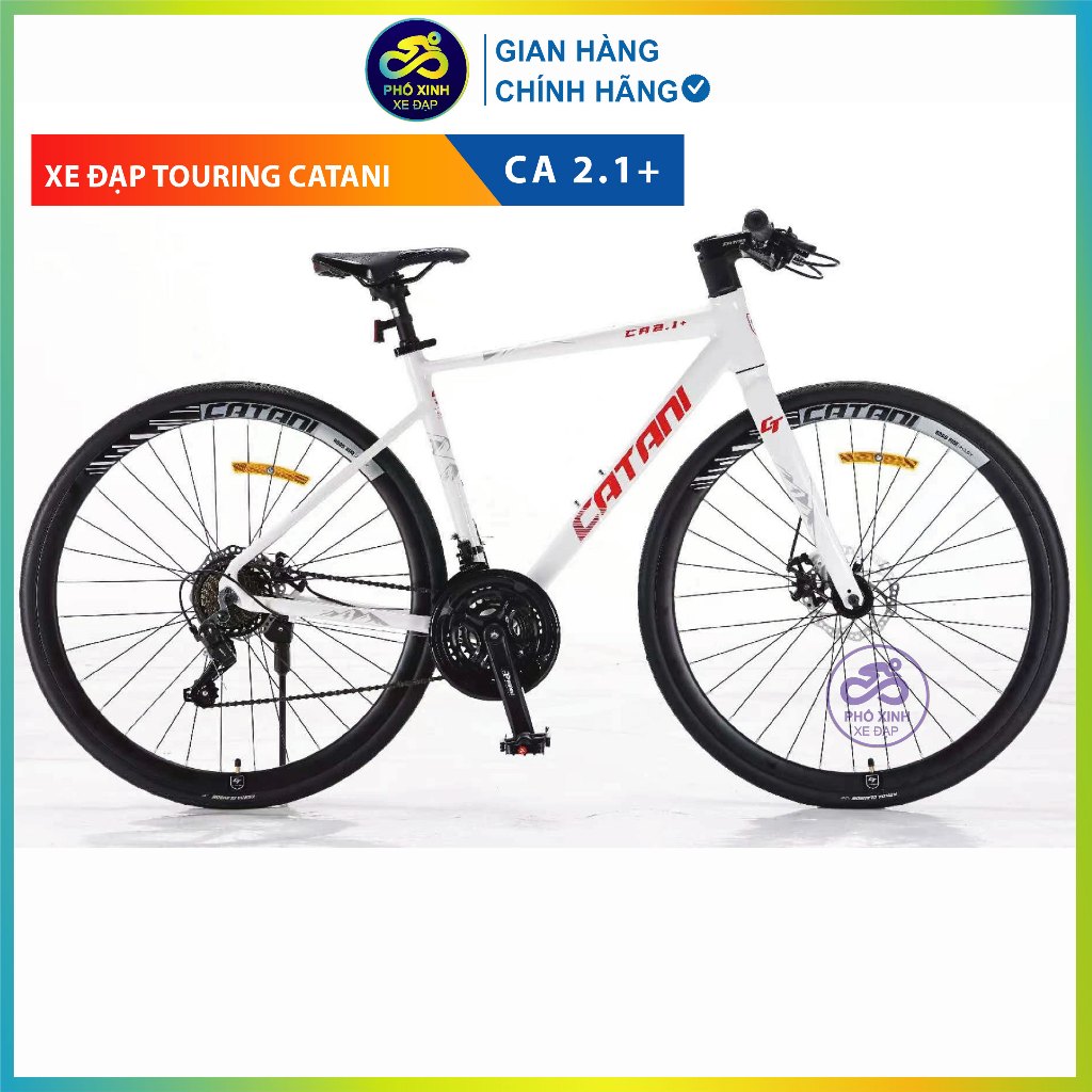 Xe Đạp Touring CATANI 2.1 Pro Bản Nâng Cấp Cối Nổ ARC