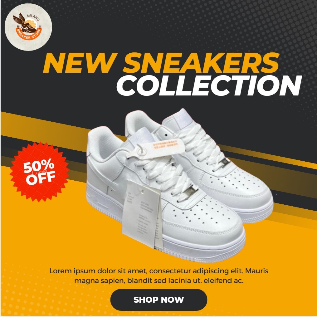 Giày Sneaker AF1 Trắng, Giày Thể Thao Nam Nữ AF1 Full Trắng Phong Cách Basic HotTrend Cân Mọi Outfit