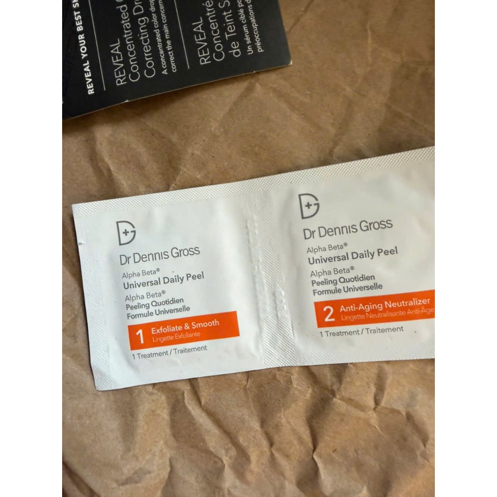 Dr Dennis Gross Bộ Tẩy Da Chết Hoá Học Dr. Dennis Gross Skincare Alpha Beta Universal Daily Peel