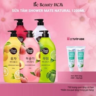 Sữa Tắm Shower Mate Natural Body Wash Làm Sạch, Phục Hồi, Cấp Ẩm, Trắng Sáng Da