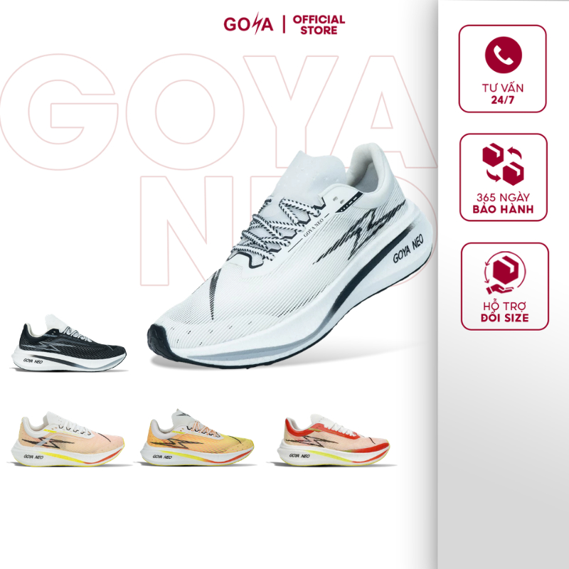 Giày thể thao chạy bộ đế Carbon chính hãng Goya NEO 2026 - Chống thấm nước, Bức tốc mạnh mẽ