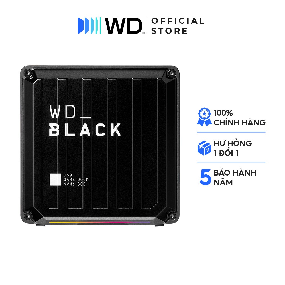 Ổ cứng di động NVME SSD 1TB/2TB WD Black D50 Game Dock