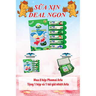[8H tặng 1H] Phô Mai Que Arla Kids Sticks Cheese 108g x 6 thanh – Giàu Canxi & Vitamin D, Nhập Khẩu Châu Âu Cho Bé