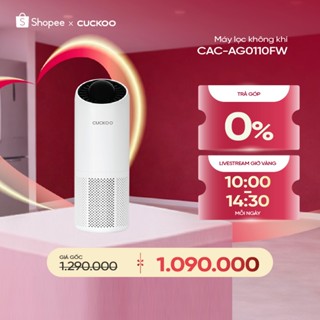 Máy lọc không khí Cuckoo CAC-AG0110FW/WHCKV Khuếch tán tinh dầu dùng trong xe ô tô - Hàng chính hãng