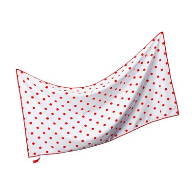 Khăn bơi SOBIE Microfiber Red Dot 70x140
