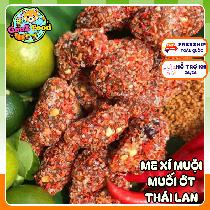 [LOẠI NGON] Me Xí Muội Thái Siêu Ngon - Chua Cay Mặn Ngọt Hài Hòa - Me Thái Tẩm Vị