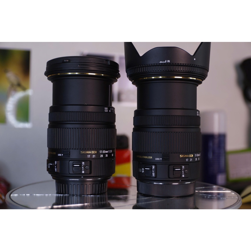 Ống kính Sigma 17-50mm f2.8 EX HMS for Canon efs (Cực đẹp- hàng mới về)