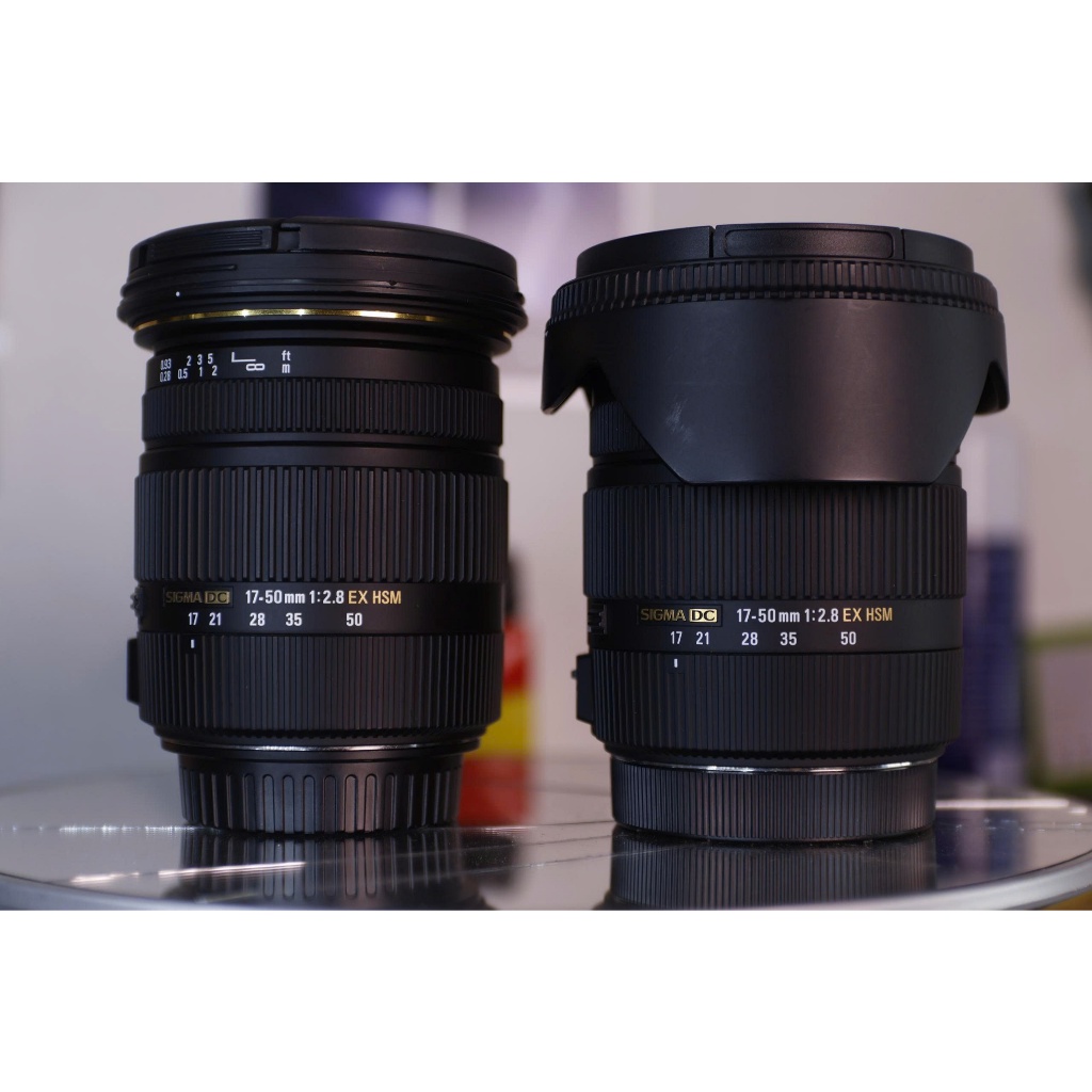 Lens máy ảnh Pentax - Sigma 17-50mm f2.8 EX HMS (Cực đẹp- thấu kính lớn có 1 điểm mốc nhỏ) - Ống kính pentax