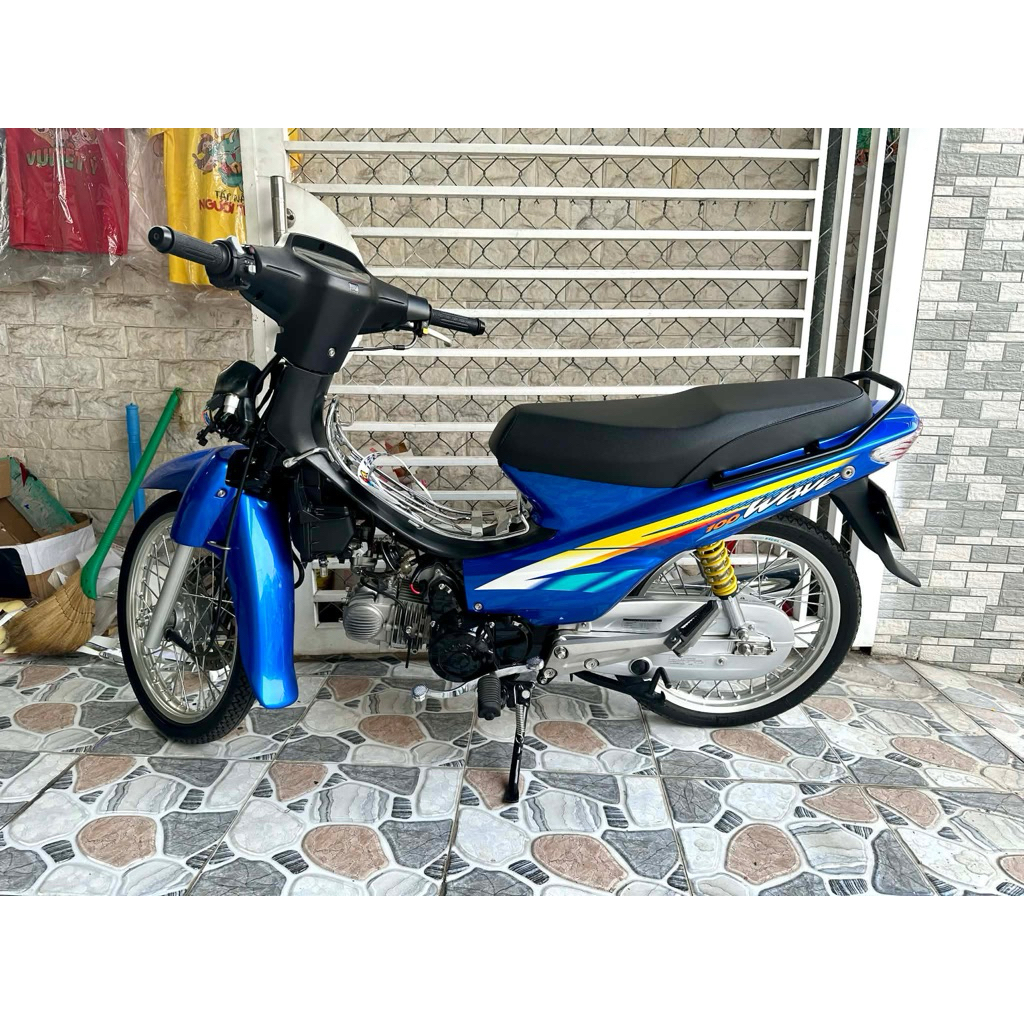 Tem wave thái 2003 cho xe wave màu xanh (in Nhật)