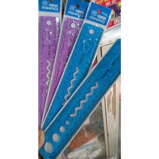 Thước kẻ dẻo 20cm cho học sinh các cấp