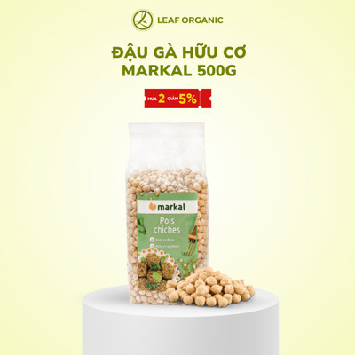 Đậu gà hữu cơ Markal 500g vị bùi, hạt to