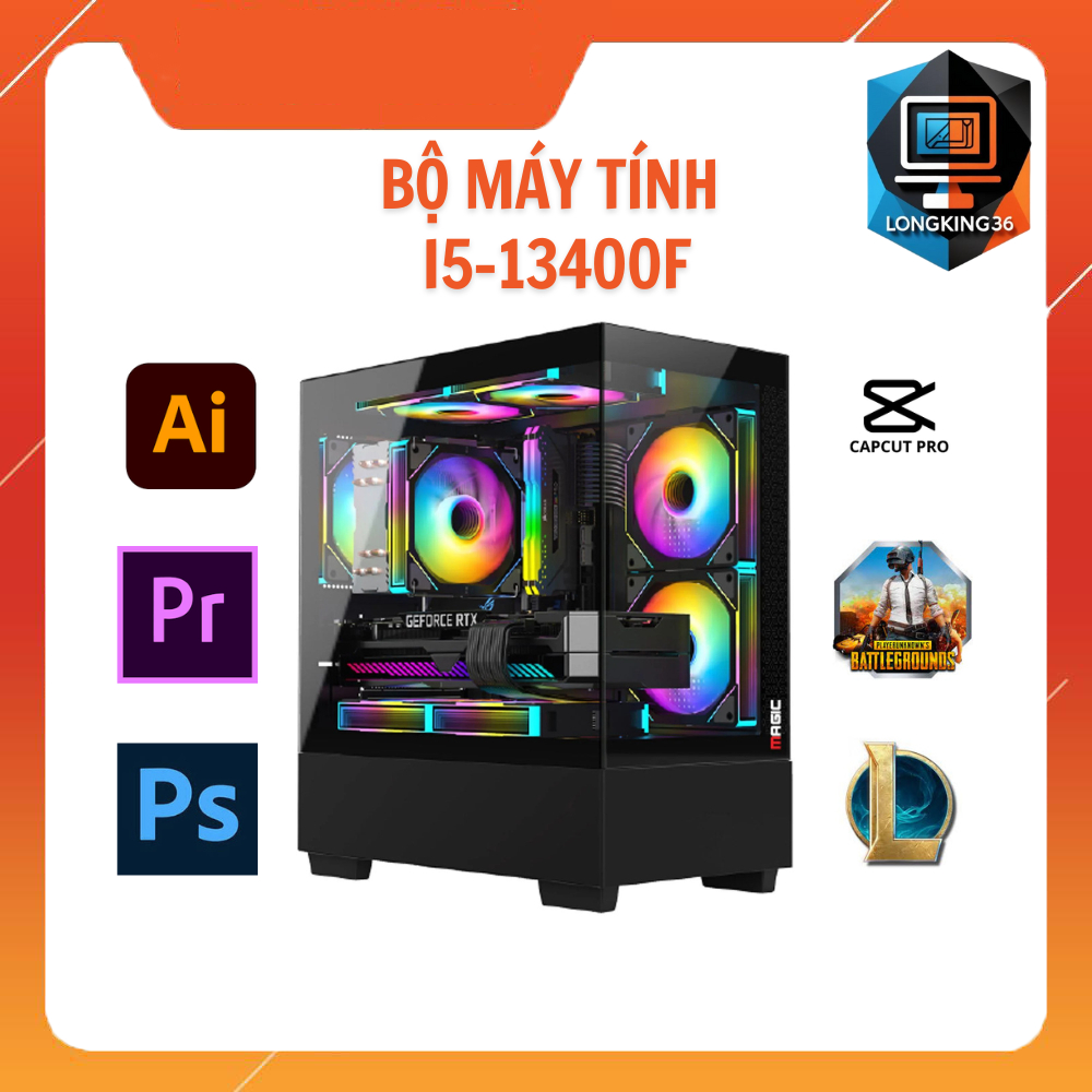 Bộ Máy Tính Gaming Cực Mạnh I5-13400F