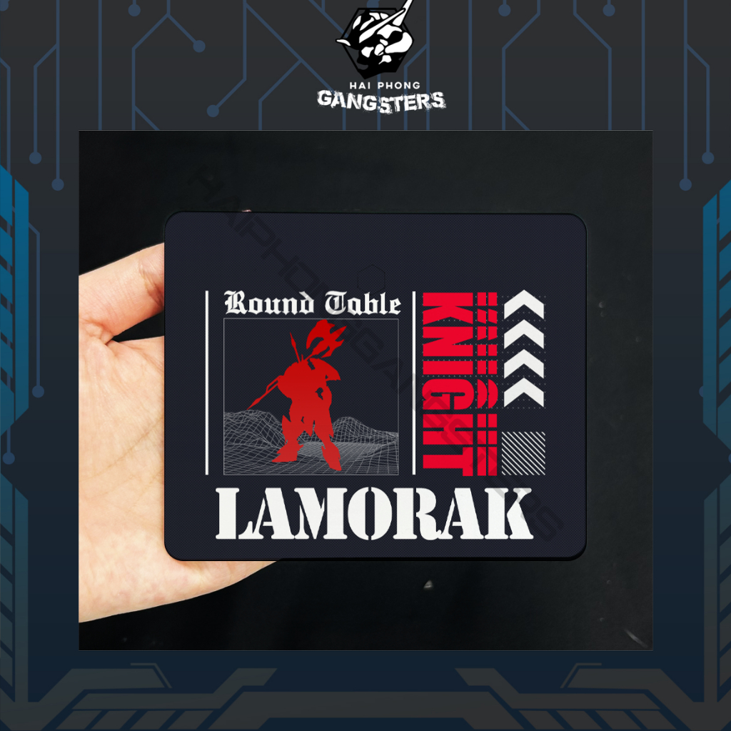 [Nhắn shop trước]RT8 - LAMORAK - Series ROUND TABLE - Base mica dành cho Gundam