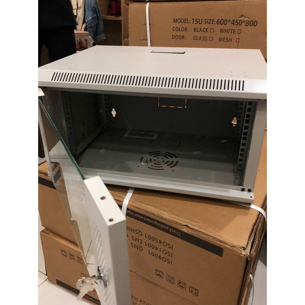 TỦ RACK 2U 4U 6U MÀU XÁM TỰ RÁP ĐỰNG ĐẦU GHI, THIẾT BỊ MẠNG GIÁ RẺ GỌN GÀNG DỄ LẮP ĐẶT