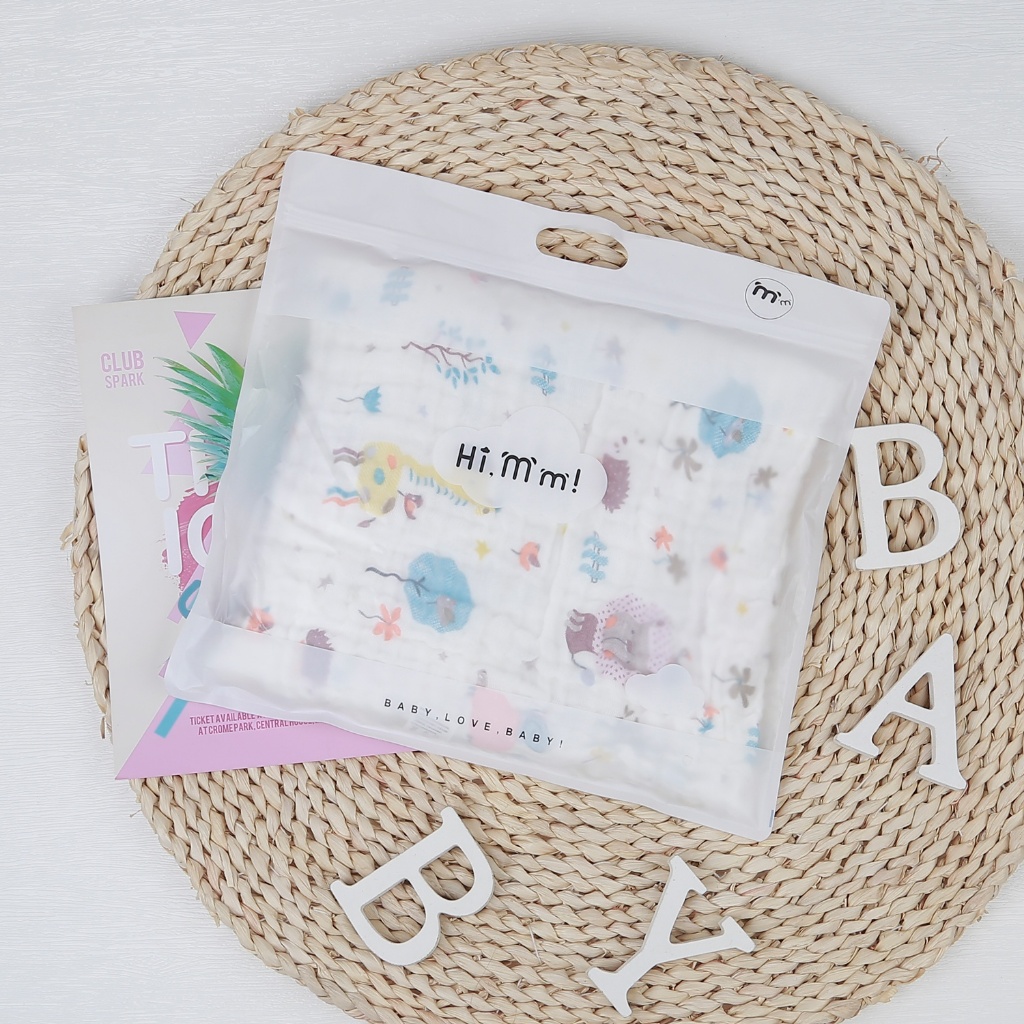 Khăn xô nhăn in hình AC22 (6 lớp) [MẪU NGẪU NHIÊN]  - KidsPlaza