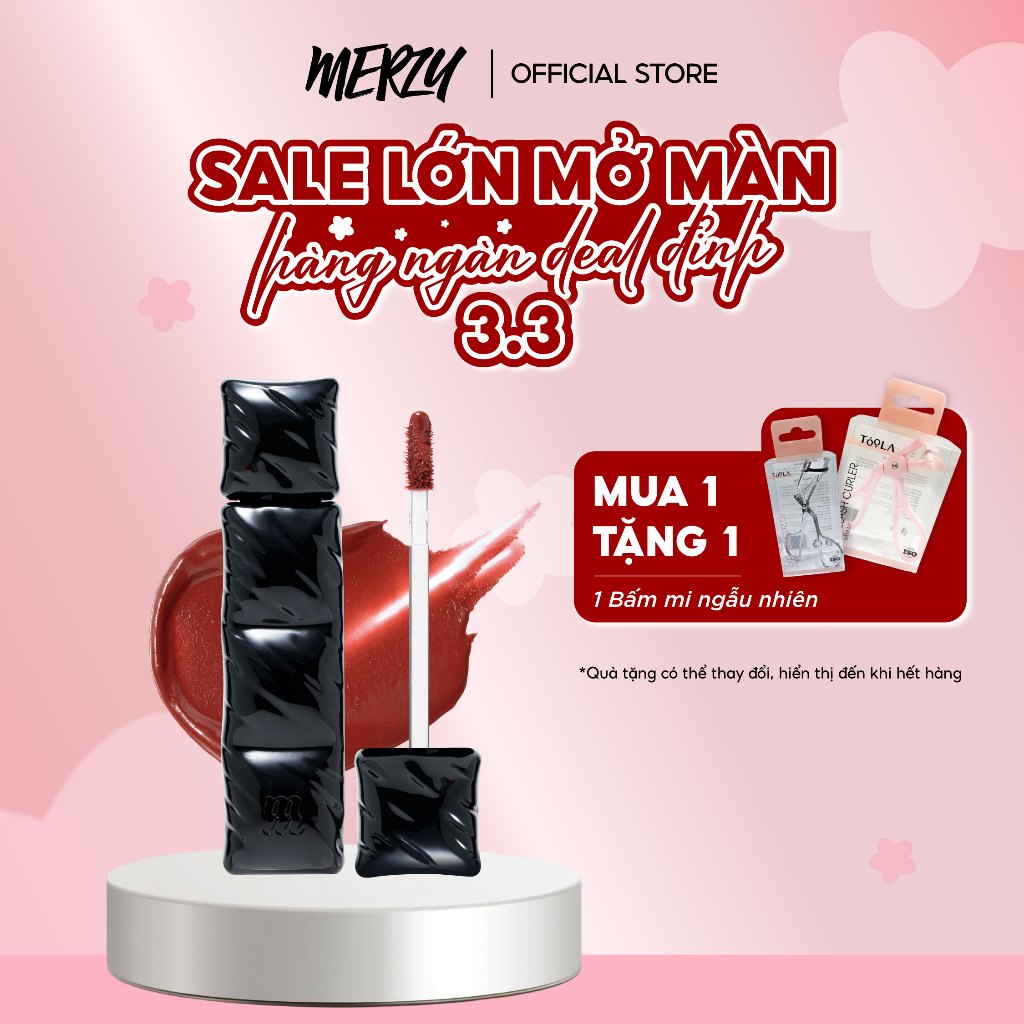 [V6 PUFFER/ V6 BLUE DREAM] Son Kem Lì Merzy The First Velvet Tint 3.8g