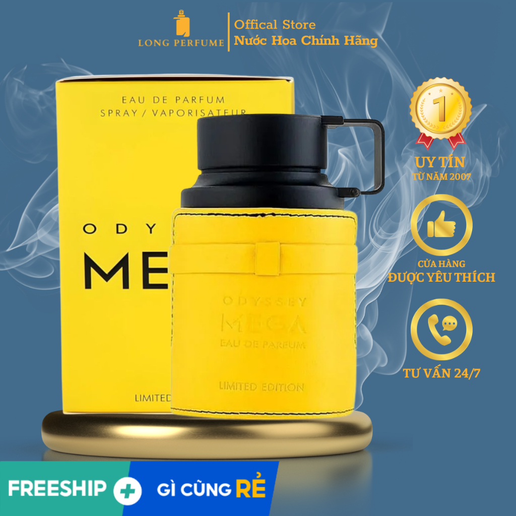 [Chiết] Nước Hoa Nam Armaf Odyssey Mega EDP - 10ml/2.5ml