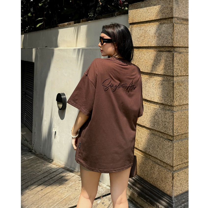 Áo Thun Boxy Single Alter Nevasome Cotton 250gsm Local Brand Tay Lỡ Form Boxy Rộng Nam Nữ Womenswear | BigBuy360 - bigbuy360.vn
