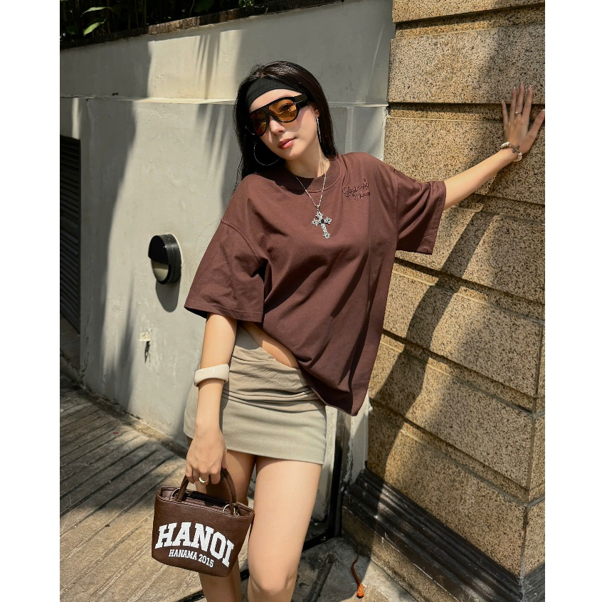 Áo Thun Boxy Single Alter Nevasome Cotton 250gsm Local Brand Tay Lỡ Form Boxy Rộng Nam Nữ Womenswear | BigBuy360 - bigbuy360.vn