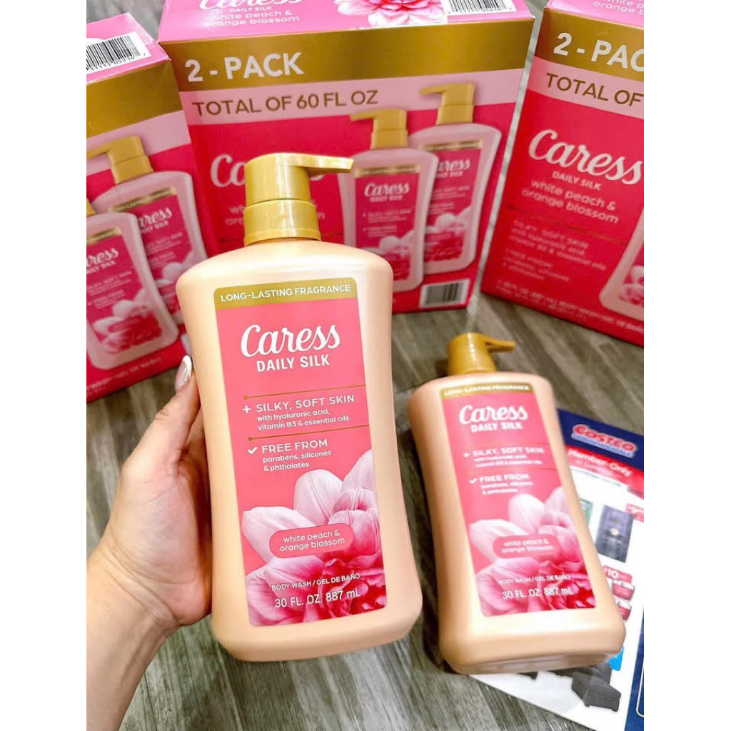 Sữa Tắm CARESS - Daily Silk Body Wash 887ml