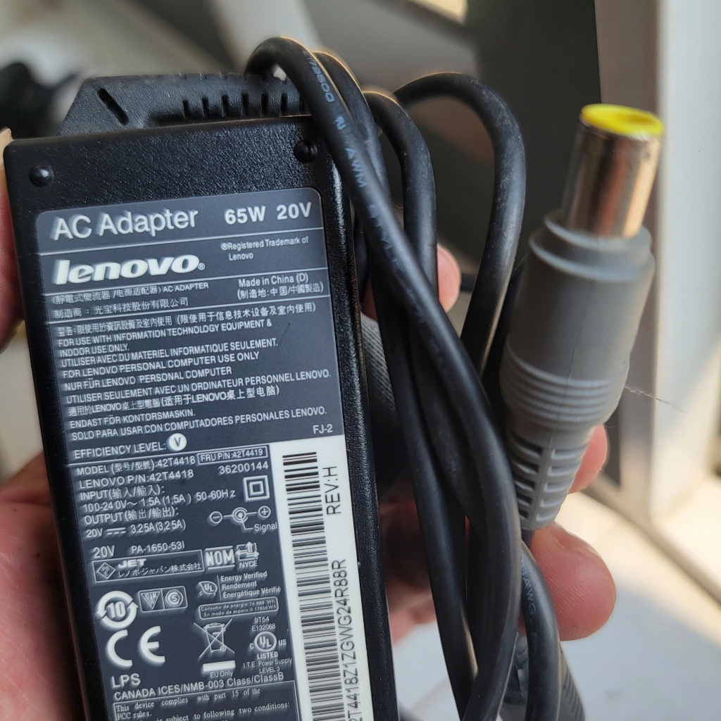 Sạc Lenovo 65w,90w,135w,170w đầu tròn, Lenovo ThinkPad dòng W (Workstation): W510, W520, W530.