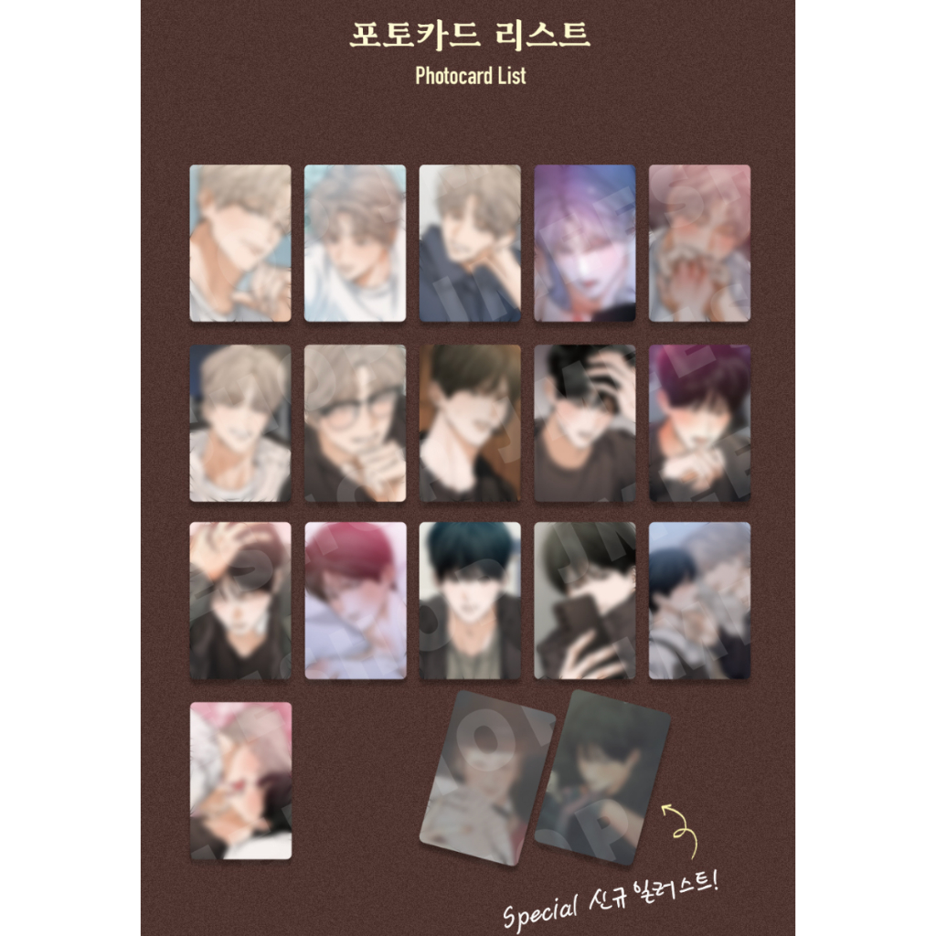 [Dagu Store] [SẴN] Pack random Manhwa Behind The Scene