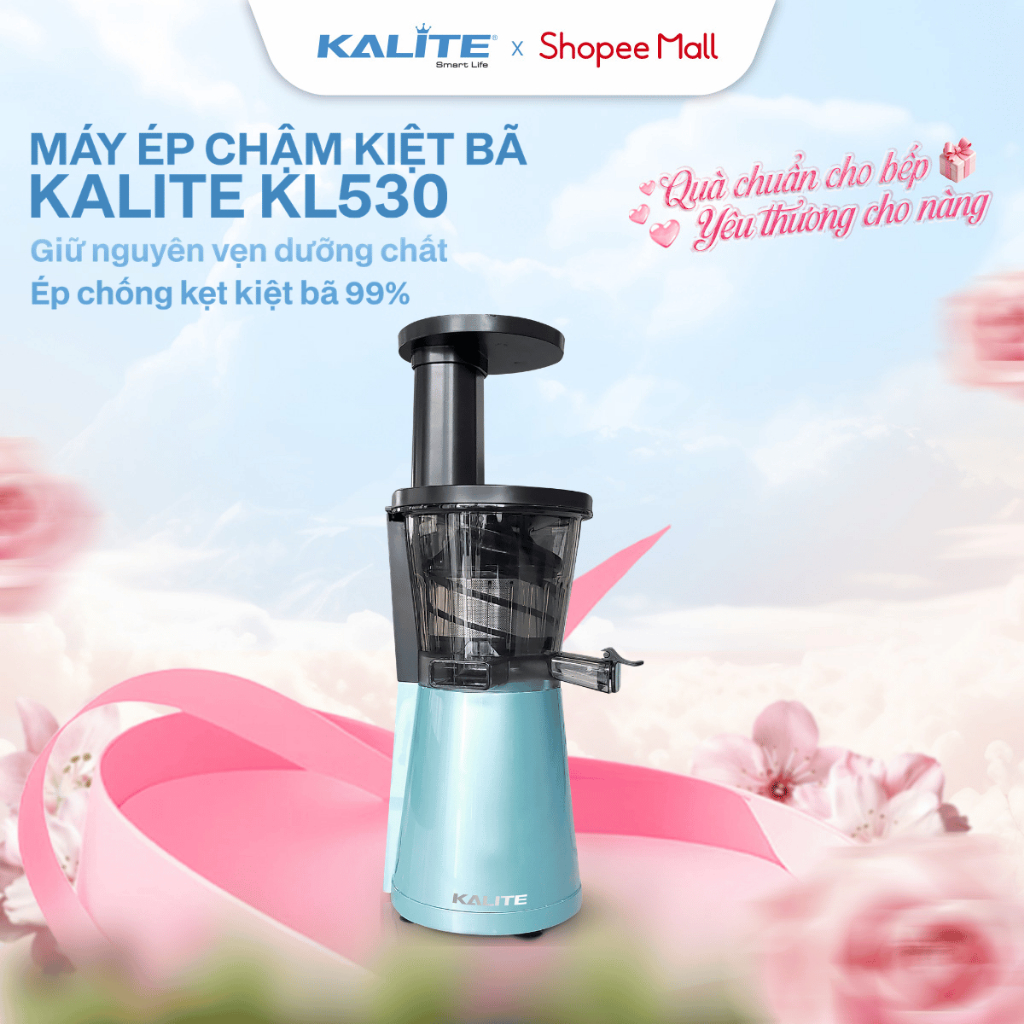 Máy ép chậm Kalite KL530 công suất 200W | Máy Ép Hoa Quả Rau Củ Giữ Trọn Hàm Lượng Dinh Dưỡng