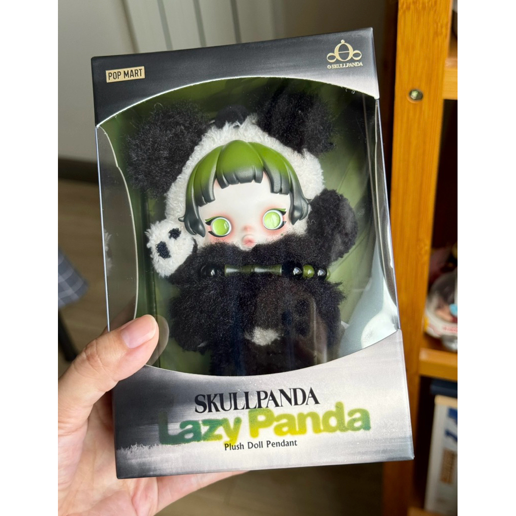 SKULLPANDA GẤU TRÚC (LAZY SKULLPANDA) MÓC KHOÁ CHÍNH HÃNG NEWSEAL
