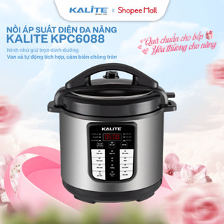 Nồi áp suất điện Kalite KPC6088 6L công suất 950W | 12 Chế độ nấu tiện lợi - Ninh Hầm - Nấu Cháo