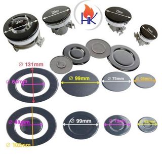 Nắp che mâm chia lửa bếp ga Malloca EG-201 / AS-920 / AS 9102B / AS 9103B / AS-720