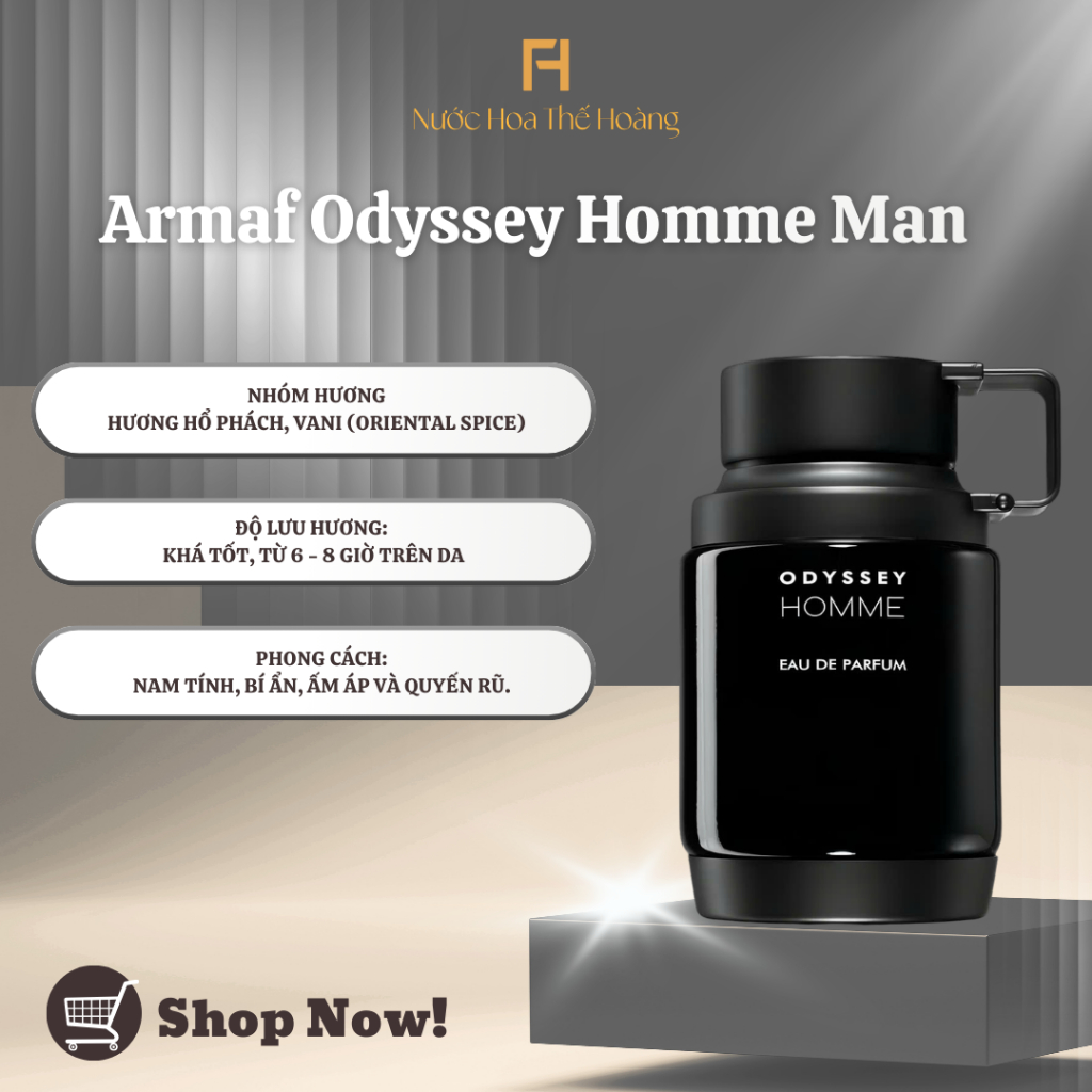 (SHOP MỚI) Nước Hoa Nam Odyssey Homme Man Chiết 10ml - 20ml - Nước Hoa Thế Hoàng Store