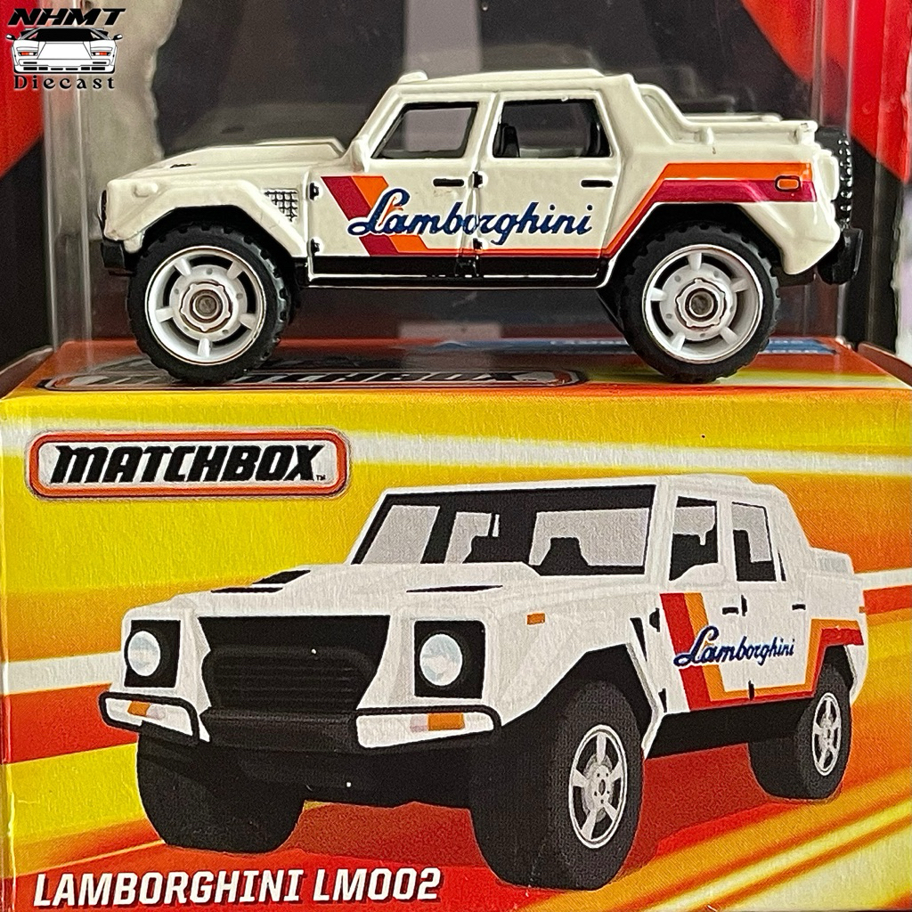 Mô Hình Xe - Lamborghini LM002 hãng *MATCHBOX* tỉ lệ 1:64 (đã qua sử dụng)