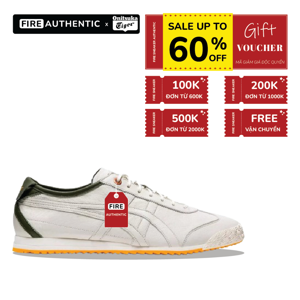 | Fire Authentic | Giày Onitsuka Tiger Mexico 66 SD ‘Cream Smog Green’