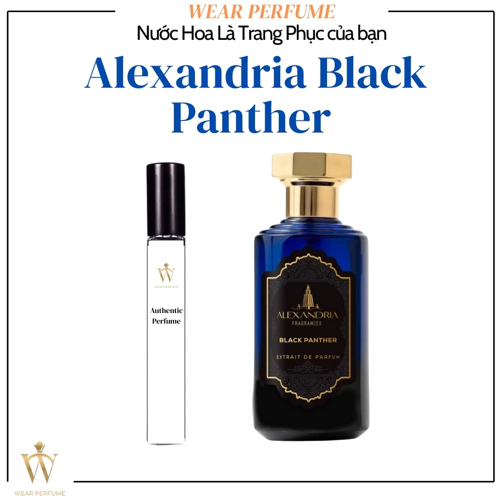 [Mẫu thử] - 10ML Nước hoa unisex Alexandria Black Panther - Wear Perfume