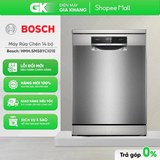 [Shopee - Lắp đặt 0Đ HN HCM] SMS8YCI01E Series 8 | SMS4EMI06E - SMS4EVI04E SMS4HMC25M Series 4 - Máy Rửa Chén 60cm BOSCH