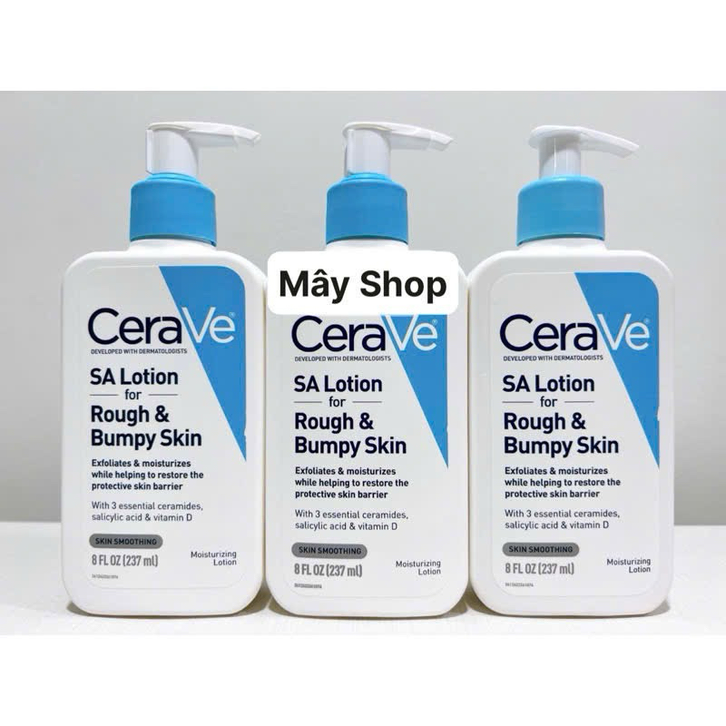 Kem Dưỡng Ẩm Cerave SA Lotion For Rough & Bumpy Skin (237ml)
