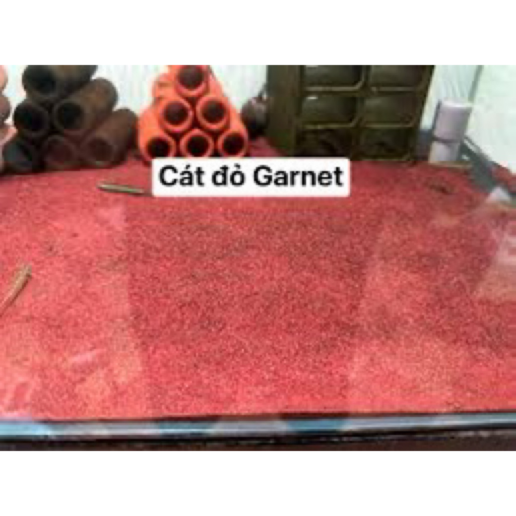Cát thủy sinh - Cát Garnet đỏ (1 KG)