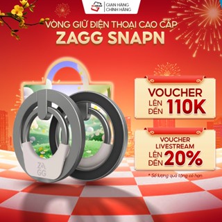 Vòng giữ điện thoại Zagg Snap - hít nam châm - quay tròn 360 độ