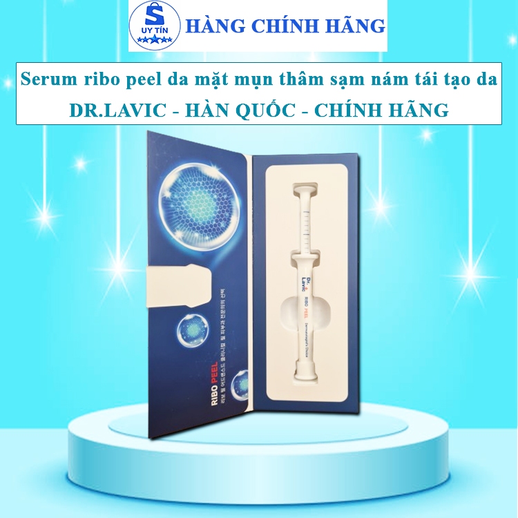Serum ribo peel Dr.lavic hàn quốc tinh chất peel da mặt mụn thâm drlavic chính hãng dr lavic ribopel