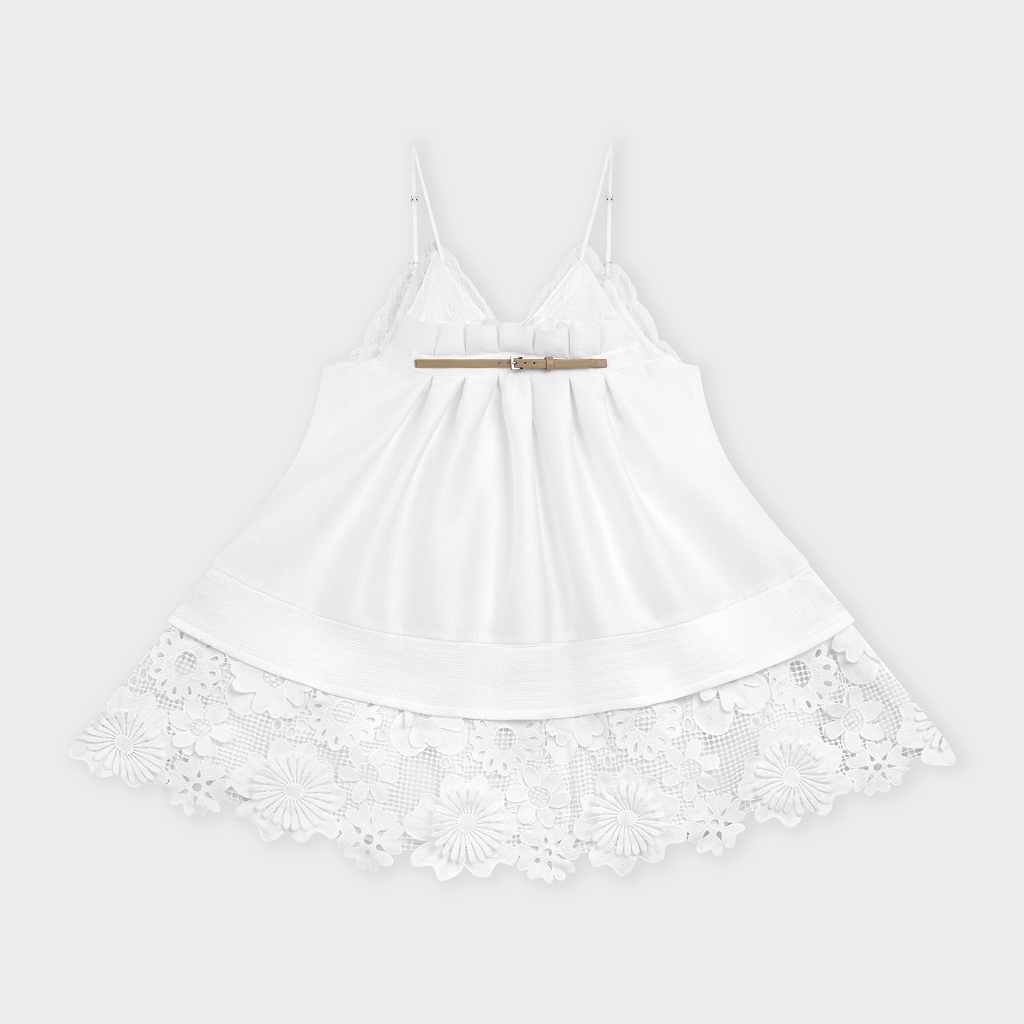 Dear José - Đầm Mini Daisy Song Doll trắng