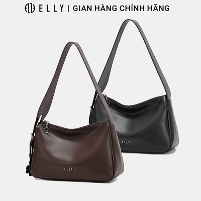 Túi đeo vai nữ da thật ELLY ET224 thời trang công sở cao cấp