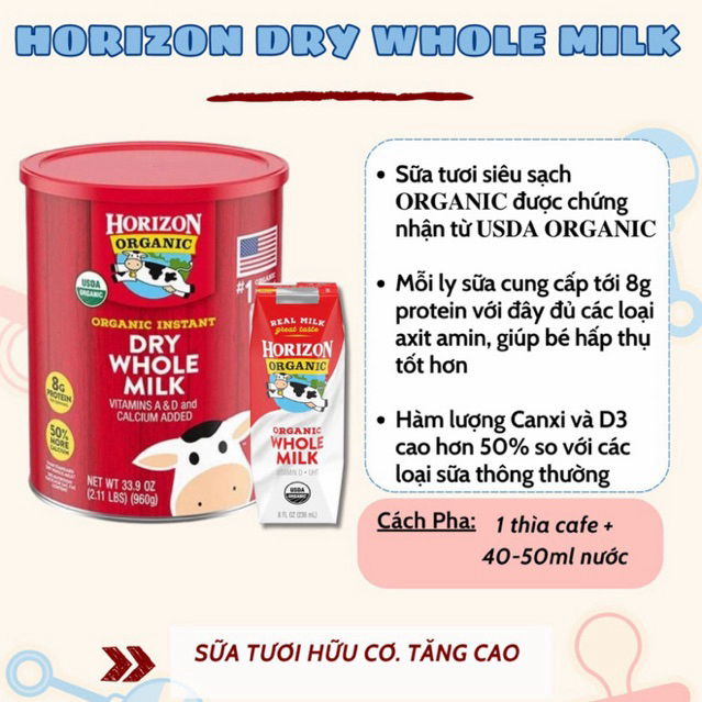 SỮA TƯƠI HORIZON ORGANIC