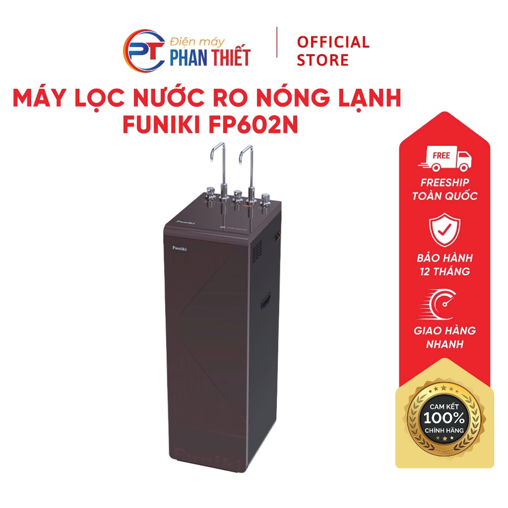 Máy lọc nước RO nóng lạnh  Funiki FP602N