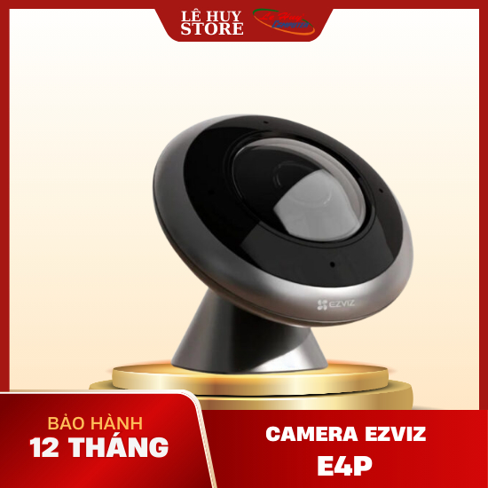Camera Wifi mắt cá trong nhà EZVIZ E4P 3K (3K+) - Hàng Chính Hãng