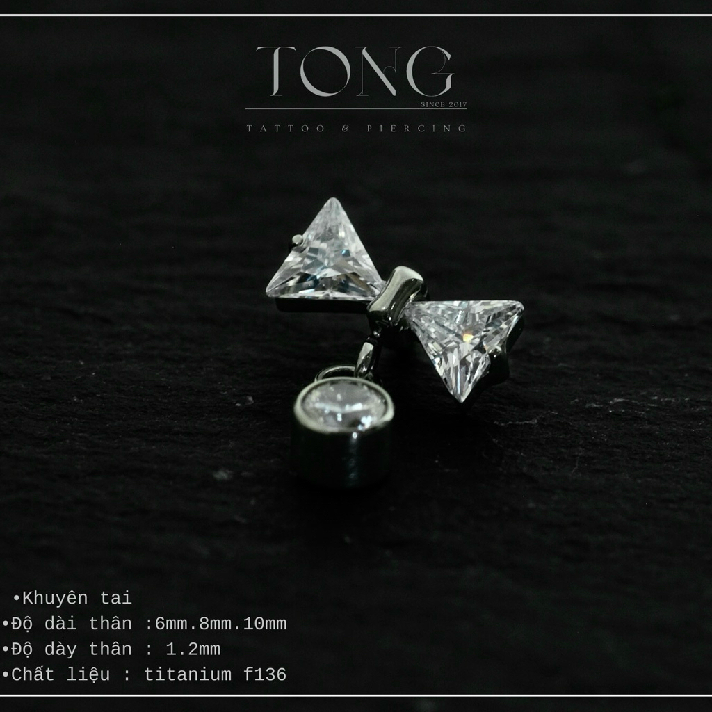 khuyên Titanium F136