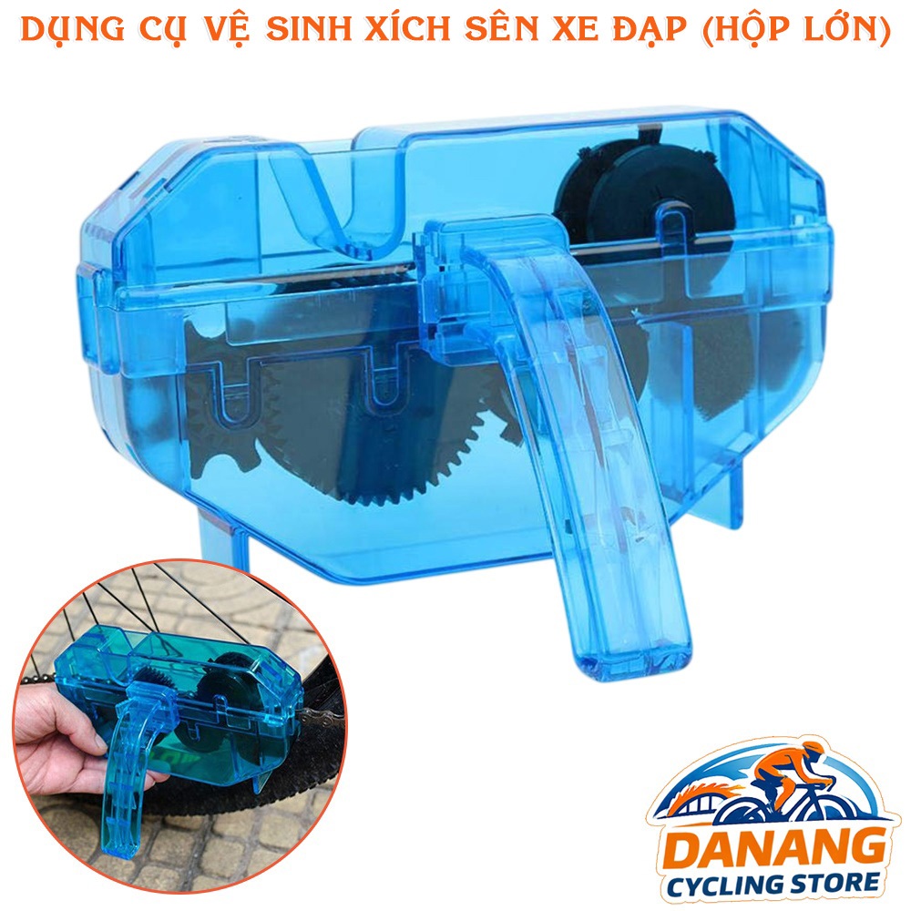 Dụng Cụ Vệ Sinh Sên Xích Xe Đạp (Hộp Lớn) - Tiện Lợi, Làm Sạch Nhanh
