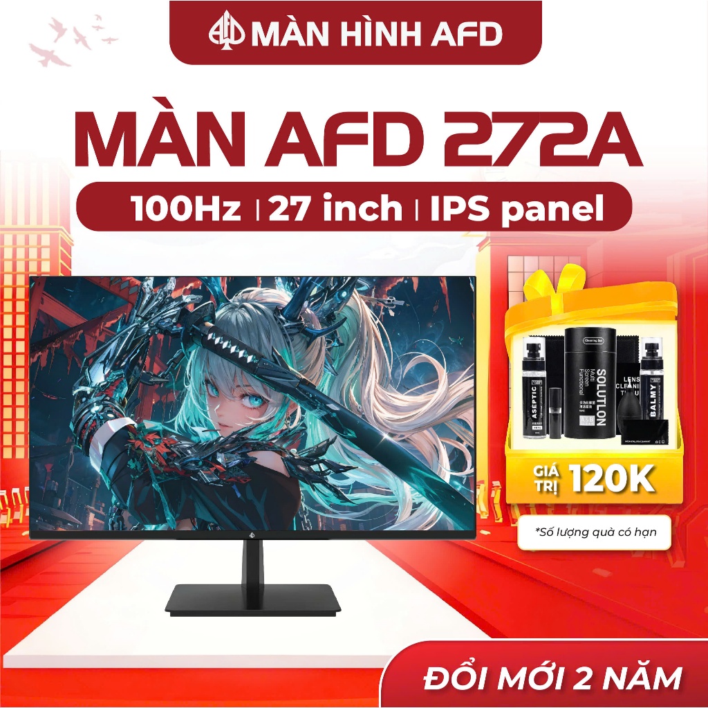 Màn hình AFD 272A 27 inch 2K 100Hz IPS 350nits Freesync - Chuyên đồ họa