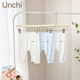 Combo 3 quần dài sơ sinh UC vải thun lạnh pettit mềm, mát cho bé 3-9kg