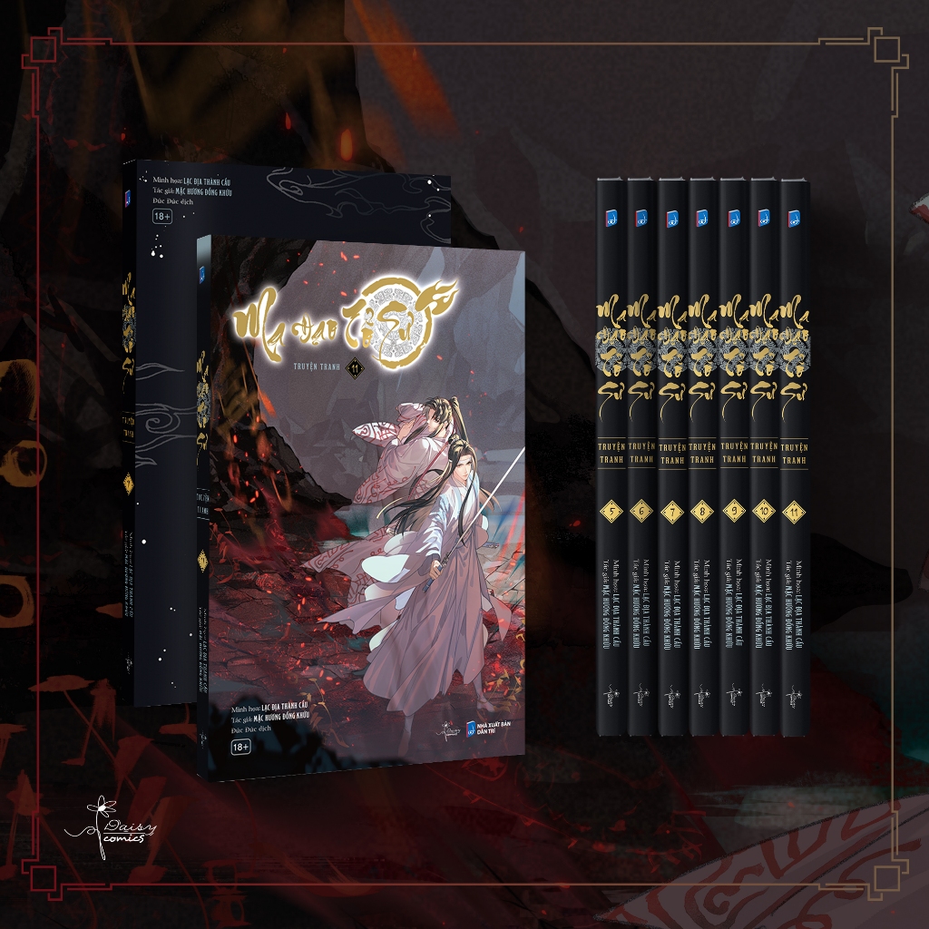 Sách Truyện Ma Đạo Tổ Sư ( Tập 1,2,3,4,5,6,7,8,9,10,11) ( Lẻ/Tùy Chọn) - AZ