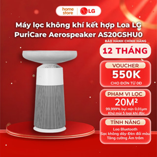 Máy lọc không khí kết hợp Loa LG PuriCare Aerospeaker AS20GSHU0